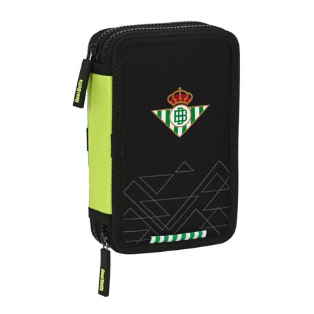 Plumier double Real Betis Balompié 12.5 x 19.5 x 4 cm Noir Citron (28 pc 32,99 €