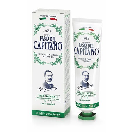 Dentifrice Pasta Del Capitano Natural Herbs (75 ml) 21,99 €