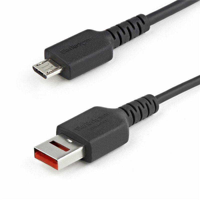 Câble USB Startech USBSCHAU1M USB A Noir