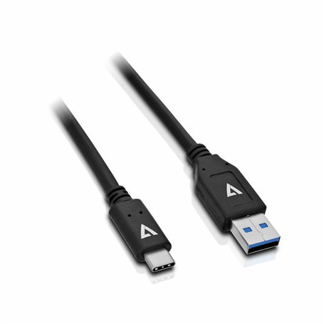 Câble USB A vers USB C V7 V7U3.1AC-1M-BLK-1E  Noir 17,99 €