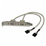 Câble USB Startech USBPLATE       IDC USB A Argent 18,99 €