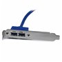 Câble USB Startech USB3SPLATE      IDC Bleu 27,99 €