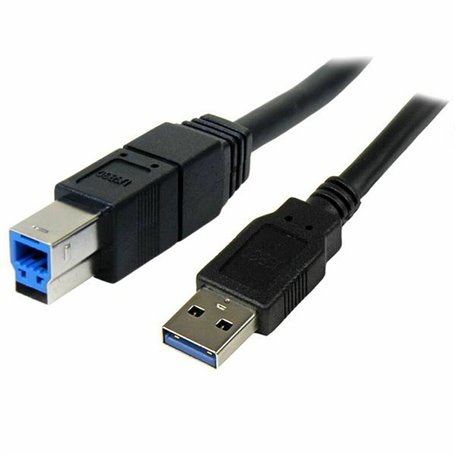 Câble USB A vers USB B Startech USB3SAB3MBK 3 m Noir 22,99 €