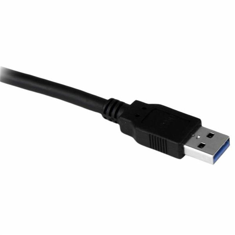 Image secondaire de Startech.com Câble d'extension SuperSpeed USB 3.0 de 1,5m - Rallonge USB A vers A sur socle - M/F - Noir