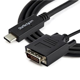 Adaptateur USB C vers DVI Startech CDP2DVIMM2MB Noir 51,99 €