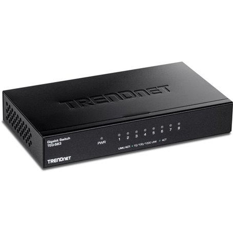 Switch Trendnet TEG-S83 Noir 47,99 €