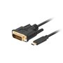 Câble USB C vers DVI-D Lanberg CA-CMDV-10CU-0018-BK Noir 1,8 m 27,99 €