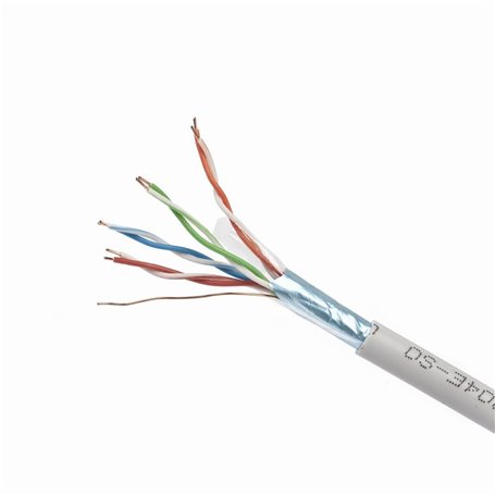 Câble Réseau Rigide UTP 6ème Catégorie GEMBIRD CAT5e FTP 100m Gris 100 m 78,99 €