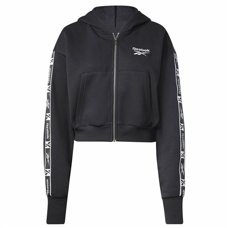 Veste de Sport pour Femme Reebok Tape Pack Full Zip Noir 65,99 €