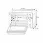 Plaque de cuisson Continental Edison CEMF28B2 1500 W 209,99 €