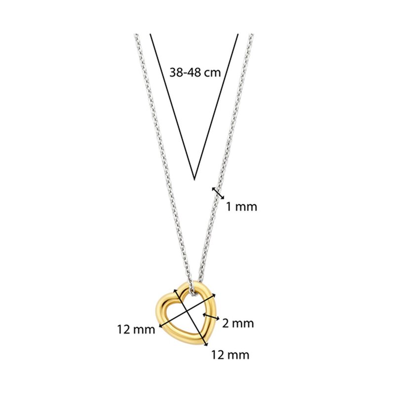 Image secondaire de Collier Femme Ti Sento 34022SY/42