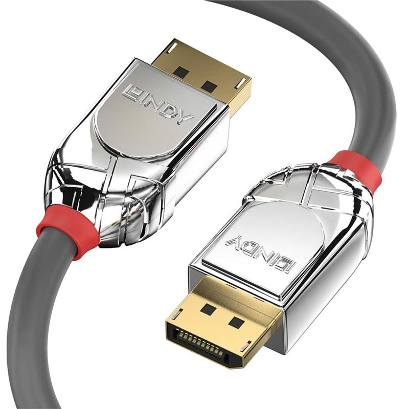 Lindy 36301 câble DisplayPort 1 m Gris