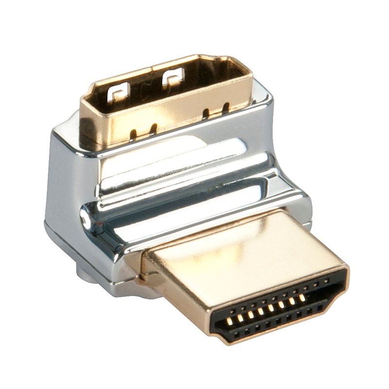 Lindy 41506 changeur de genre de câble HDMI Argent