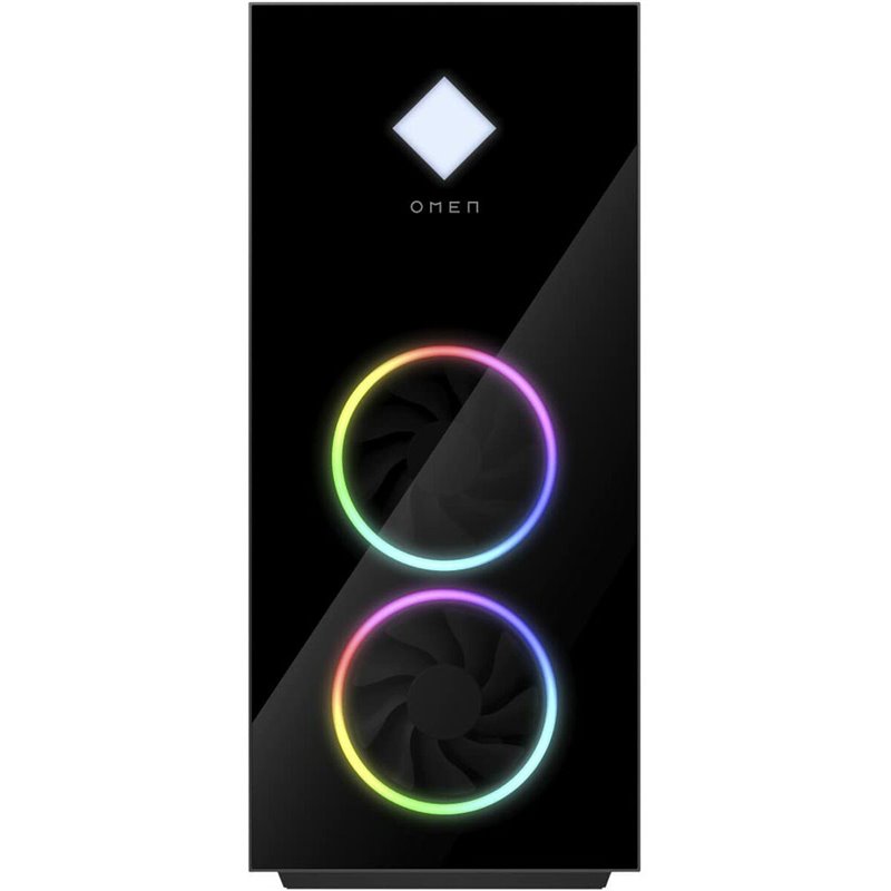 HP OMEN GT21-0076ns Tower AMD Ryzen 5 5600X 16 Go DDR4-SDRAM 1,51 To HDD+SSD Nvidia GeForce RTX 3060 Ti Windows 11 Home PC Noir