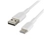 Câble USB-C vers USB Belkin CAB001BT0MWH Blanc 15 cm 22,99 €