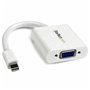Adaptateur Mini DisplayPort vers VGA Startech MDP2VGAW Blanc 36,99 €
