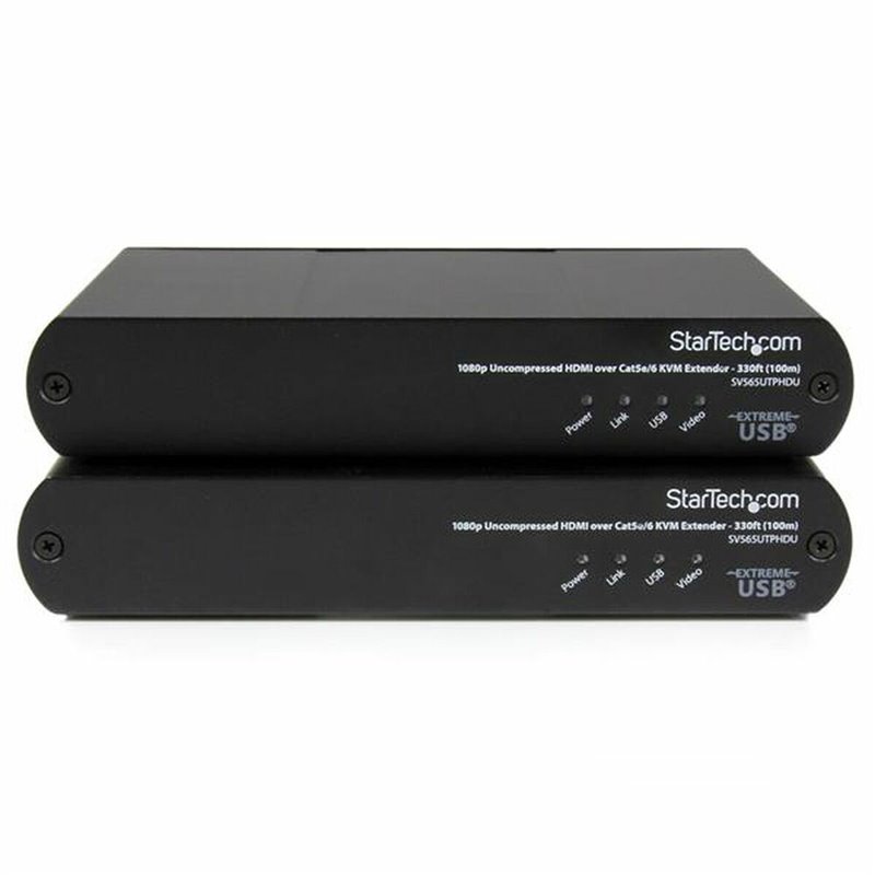 Startech.com Extendeur de Console KVM USB HDMI sur Cat 5e / Cat 6 - Vidéo Non Compressée 1080p - 100 m
