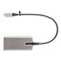 Station d'acceuil Startech 104B-USBC-MULTIPORT Gris 4K Ultra HD Noir/Arg 109,99 €