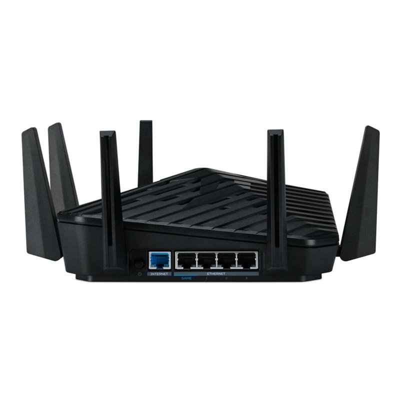 Image secondaire de Acer Predator Connect W6 Wi Fi 6E routeur sans fil Gigabit Ethernet Tri-bande (2,4 GHz / 5 GHz / 6 GHz) Noir