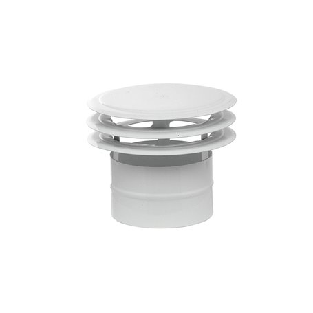 Déflecteur de ventilation Mirtak Acier émaillé À disques Ø 110 mm Blanc 19,99 €