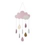 Carrousel pour Berceau Atmosphera Nuages Rose Bois MDF 19,99 €