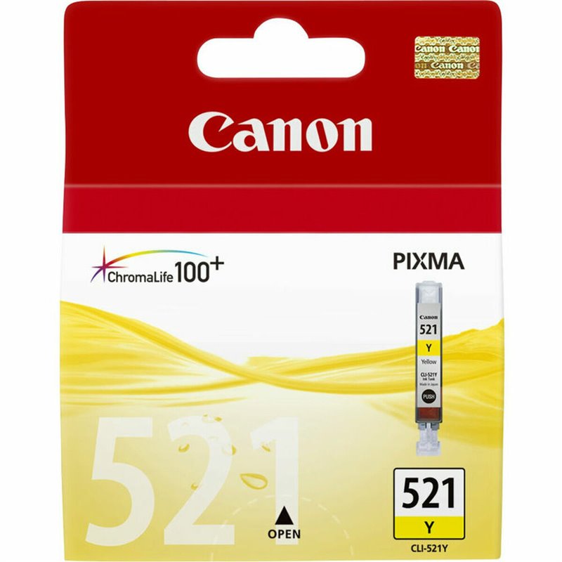 Canon Cartouche d'encre jaune CLI-521Y