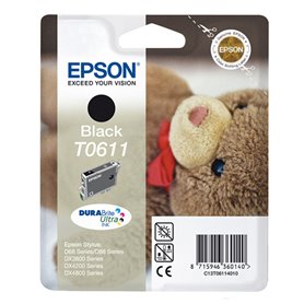 Cartouche d'encre originale Epson T0611 Noir 125,99 €