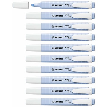 Marqueur fluorescent Stabilo Swing Cool Bleu clair 10 Unités 24,99 €