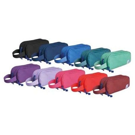 Trousse Fourre-Tout Triple Oxford Bismart 22,5 x 9,5 x 8 cm 35,99 €