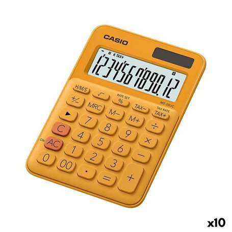 Calculatrice Casio MS-20UC 2,3 x 10,5 x 14,95 cm Orange (10 Unités) 129,99 €