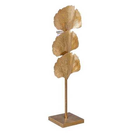 Bougeoir 19 x 14 x 63 cm Verre Doré Métal 93,99 €