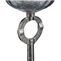 Bougeoir Verre Gris Métal 13 x 13 x 38 cm Argent 63,99 €