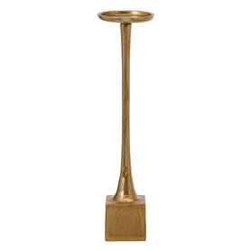 Bougeoir 12 x 12 x 48,5 cm Doré Aluminium 75,99 €