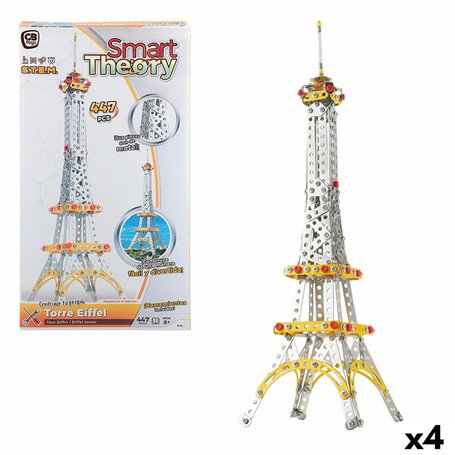 Set de construction Colorbaby Tour Eiffel 447 Pièces (4 Unités) 83,99 €