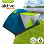 Magasin de campagne Aktive Auvent 4 personnes 240 x 130 x 210 cm (2 Unit 129,99 €