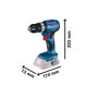 PERCEUSE A PERCUSSION Bosch professional GSB 18V-45 solo Carton 159,99 €