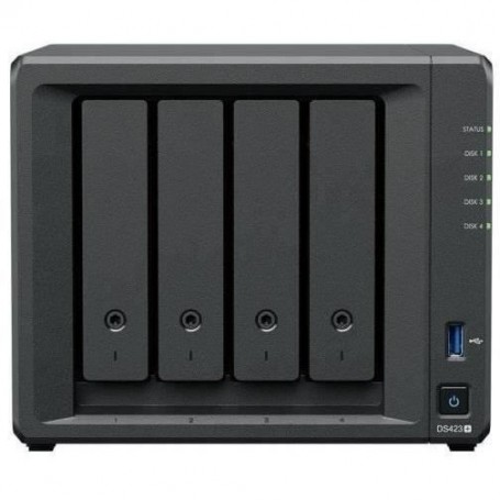 Stockage en Réseau NAS Synology DS423+ Noir Intel Celeron J4125