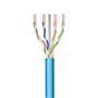 Câble Réseau Rigide UTP 6ème Catégorie Ewent IM1222 Bleu 50 m