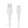 Câble de chargement USB Belkin CAB008bt1MWH Blanc  