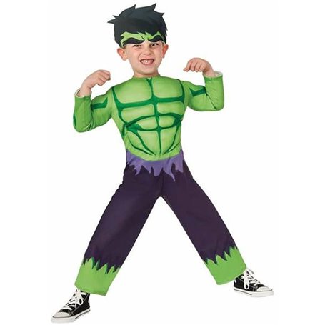Déguisement pour Enfants 7-9 Ans Hulk (2 Pièces)