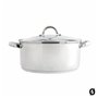 Casserole avec Couvercle en Verre Quid Ottawa Acier inoxydable