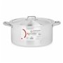 Casserole avec Couvercle Argenté Aluminium 12,5 L (3 Unités)