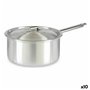 Casserole avec couvercle Argenté Aluminium 4 L 24,5 x 12 x 41 cm (10 Uni