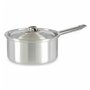 Casserole avec couvercle Ø 16 cm Argenté Aluminium 1,5 L (10 Unités)