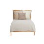 Couvre-lit Géométrique 180 x 260 cm Beige (4 Unités)