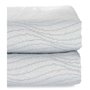 Couvre-lit 240 x 260 cm Gris (4 Unités)