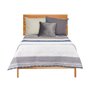 Couette réversible 240 x 260 cm Hexagones Bleu Blanc Gris (6 Unités)