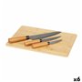 Ensemble de Couteaux Planche à découper Fromage Bambou (6 Unités)