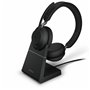 Casques avec Microphone Jabra 26599-999-989        Noir