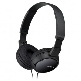 Casque Écouteur Pliable Sony MDRZX110B.AE Noir
